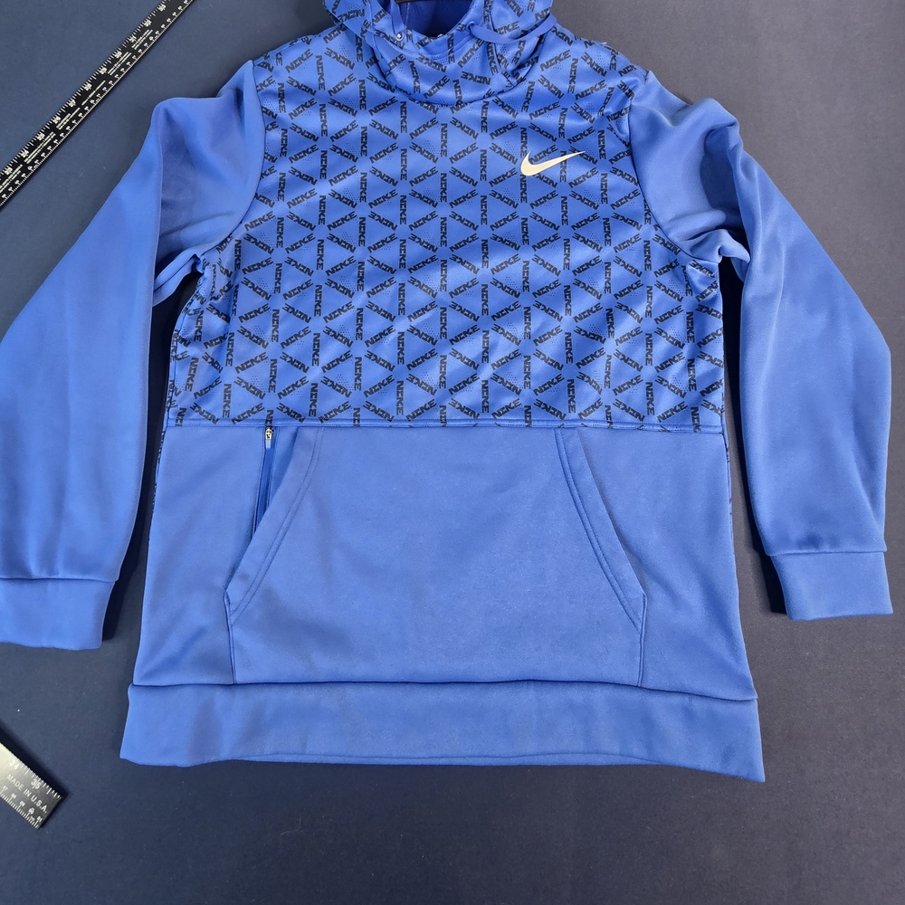 Nike Blue Geometric Hoodie
